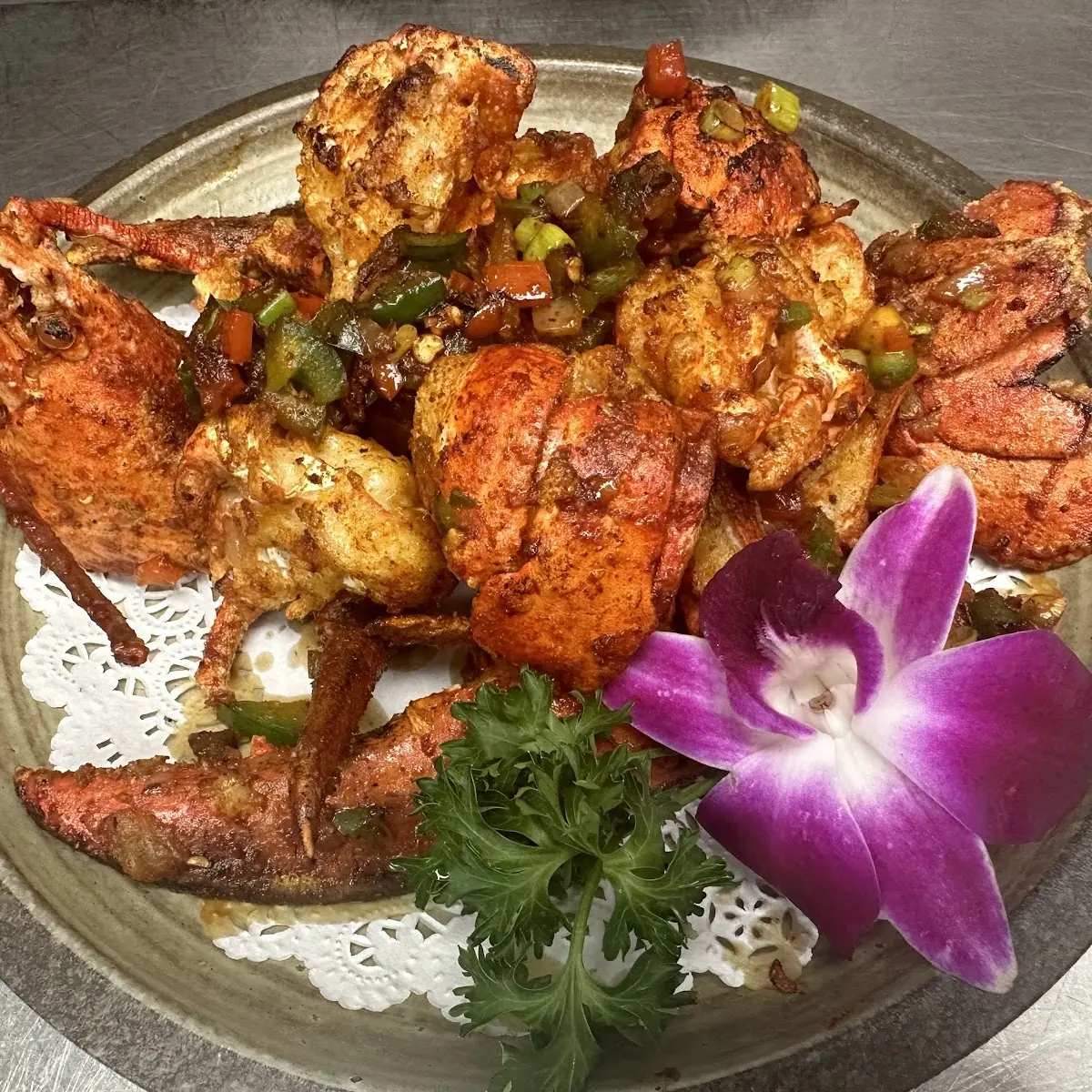 salt & pepper soft shell crab椒盐软壳蟹